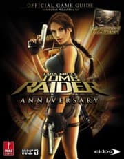 Tapa de Lara Croft Tomb Raider Anniversary 360 Ps2 Prima Official Game Guide