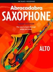 Tapa de Abracadabra Saxophone Alto The Way To Learn Through Songs And Tunes