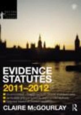 Tapa de Evidence Statutes 20112012