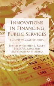 Tapa de Innovations In Financing Public Services Country Case Studies