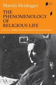 Tapa de The Phenomenology Of Religious Life 1 Introduction To The Phenomenology Of Religion 2 Augustine And Neoplatonism 3 The Philosophical Foundations Of Medieval Mysticism