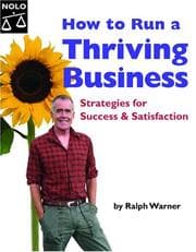 Tapa de How to Run a Thriving Business