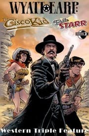 Tapa de Wild West Triple Feature Wyatt Earp The Cisco Kid Belle Starr