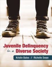 Tapa de Juvenile Delinquency In A Diverse Society