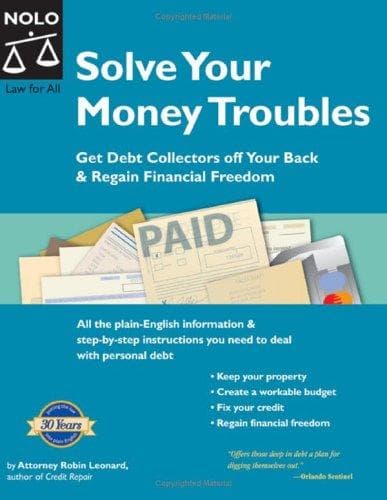 Tapa de Solve your money troubles