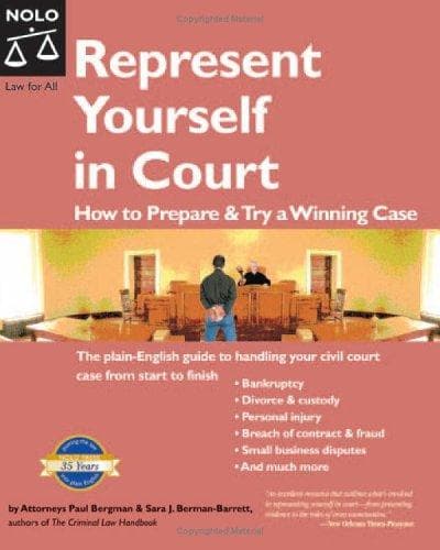 Tapa de Represent Yourself In Court