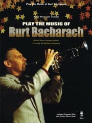 Tapa de Play The Music Of Burt Bacharach Trumpet