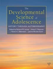 Tapa de The Developmental Science of Adolescence History Through Autobiography