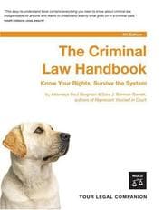 Tapa de The criminal law handbook