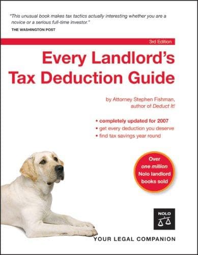 Tapa de Every Landlord's Tax Deduction Guide
