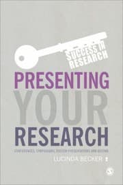 Tapa de Presenting Your Research Conferences Symposiums Poster Presentations And Beyond