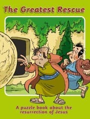 Tapa de The Greatest Rescue A Puzzle Book About Jesus And The Resurrection