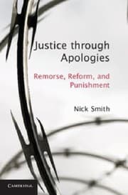 Tapa de Justice Through Apologies Remorse Reform And Punishment