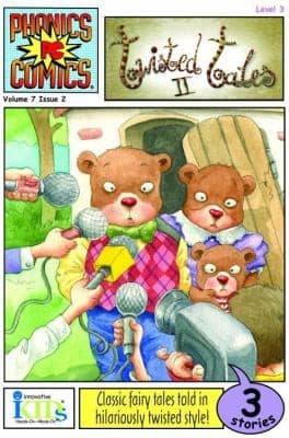 Tapa de Phonics Comics Twisted Tales
Phonics Comics Level 3