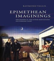Tapa de Epimethean Imaginings Philosophical And Other Meditations On Everyday Light