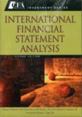Tapa de International Financial Statement Analysis Second Edition Set Book  Workbook
            
                Cfa Institute Investment