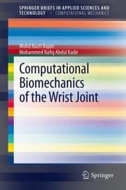Tapa de Computational Biomechanics Of The Wrist Joint