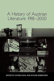 Tapa de A History Of Austrian Literature 19182000