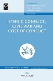 Tapa de Ethnic Conflict Civil War And Cost Of Conflict