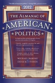 Tapa de The Almanac Of American Politics 2012