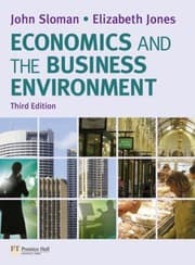 Tapa de Sloman Economics Business Environment