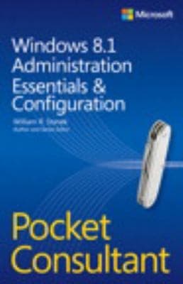 Tapa de Windows 81 Administration Essentials Configuration Pocket Consultant
