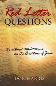 Tapa de The Red Letter Questions Meditations On The Questions Jesus Asked