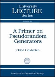 Tapa de A Primer On Pseudorandom Generators