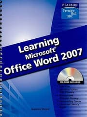 Tapa de Learning Microsoft Office Word 2007