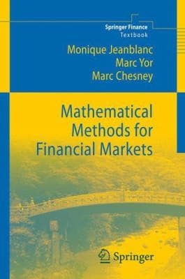 Tapa de Mathematical Methods For Financial Markets