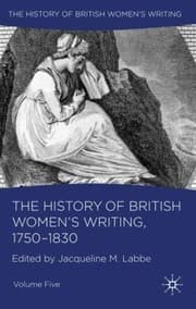 Tapa de The History Of British Womens Writing 17501830