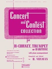 Tapa de Concert and Contest Collection for Cornet Trumpet or Baritone with Piano Accompaniment
            
                Rubank Educational Library