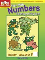 Tapa de Fun With Numbers Coloring Activity Book