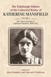 Tapa de The Edinburgh Edition Of The Collected Fiction Of Katherine Mansfield Vol 1 Fiction 18981915