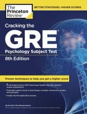 Tapa de Cracking The Gre Psychology Subject Test