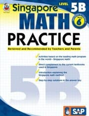 Tapa de Singapore Math Practice Appropriate For Students In Grade 6