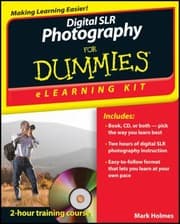 Tapa de Digital Slr Photography Elearning Kit For Dummies