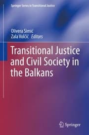 Tapa de Transitional Justice And Civil Society In The Balkans