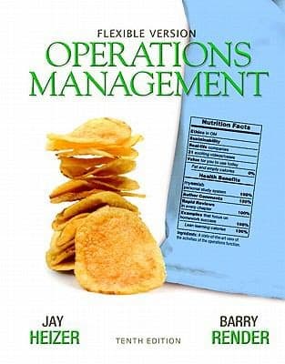 Tapa de Operations Management Flexible Version Lecture Guide Activities Manual