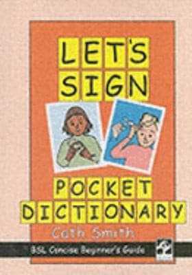 Tapa de Lets Sign Pocket Dictionary Bsl Concise Beginners Guide