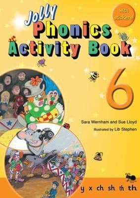 Tapa de Jolly Phonics Activity Book 6