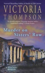 Tapa de Murder On Sisters Row A Gaslight Mystery