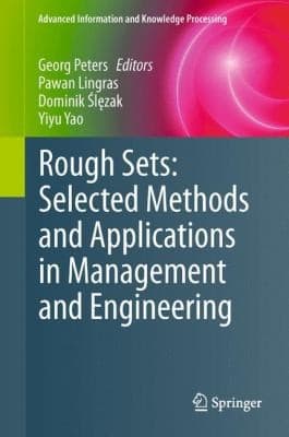 Tapa de Rough Sets Selected Methods And Applications In Management And Engineering