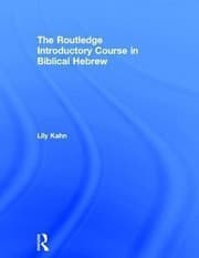 Tapa de The Routledge Introductory Course In Biblical Hebrew
