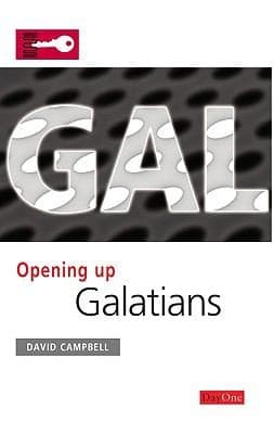 Tapa de Opening Up Galatians