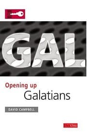 Tapa de Opening Up Galatians