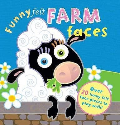 Tapa de Funny Felt Farm Faces