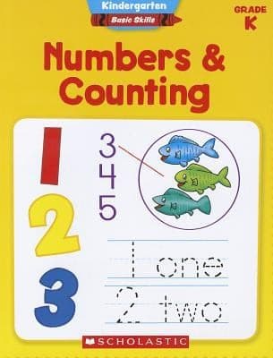 Tapa de Kindergarten Basic Skills Numbers Counting