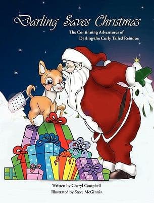 Tapa de Darling Saves Christmas