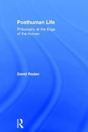 Tapa de Posthuman Life Philosophy At The Edge Of The Human